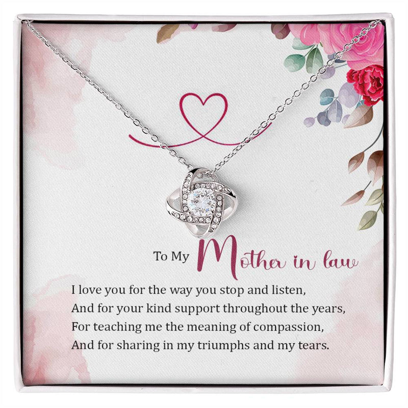 Love Knot Necklace - For Mother-in-Law
