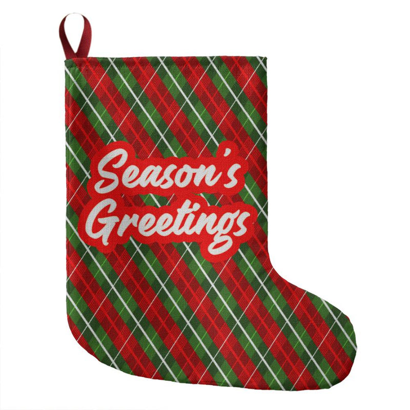 Holiday Stocking - Season's Greetings