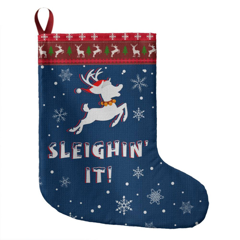 Holiday Stocking - Sleighin' It